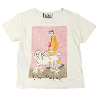 GUCCI ブタとサーカス ロゴ Tシャツ アイボリー ロンT 正規品-
