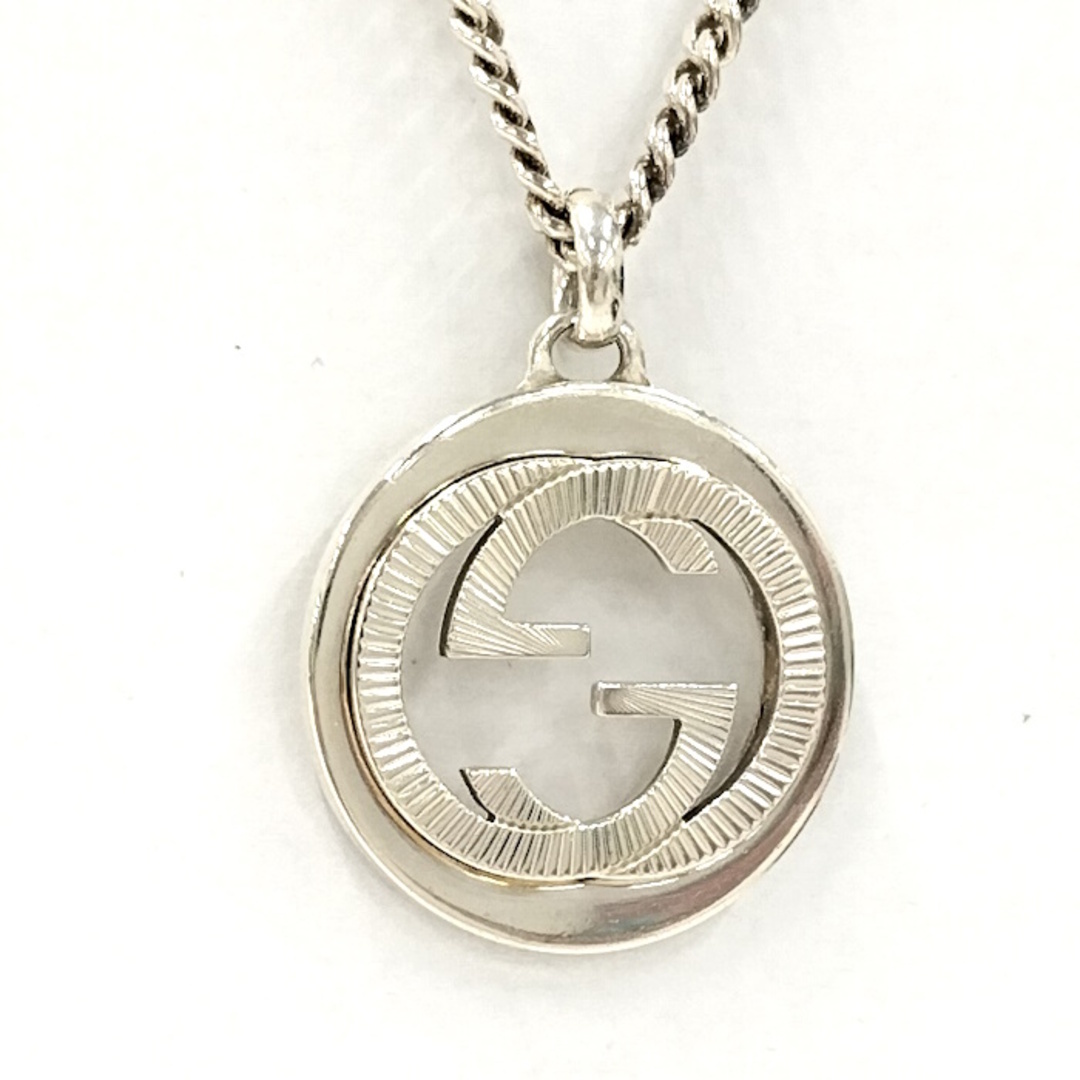 Gucci - GUCCI ネックレス インターロッキング SV925 シルバー 246490