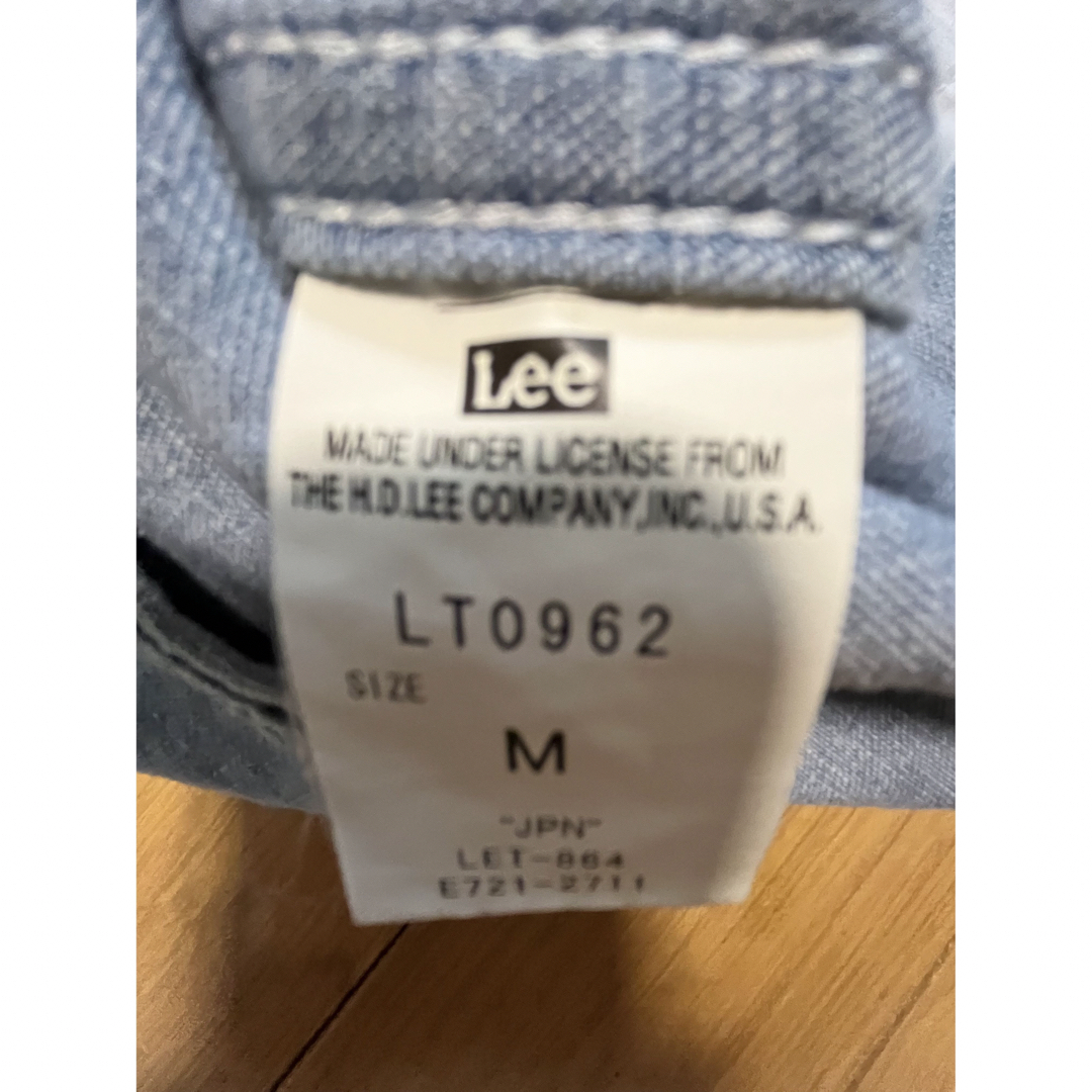 Lee(リー)のデニムワンピース レディースのワンピース(ひざ丈ワンピース)の商品写真