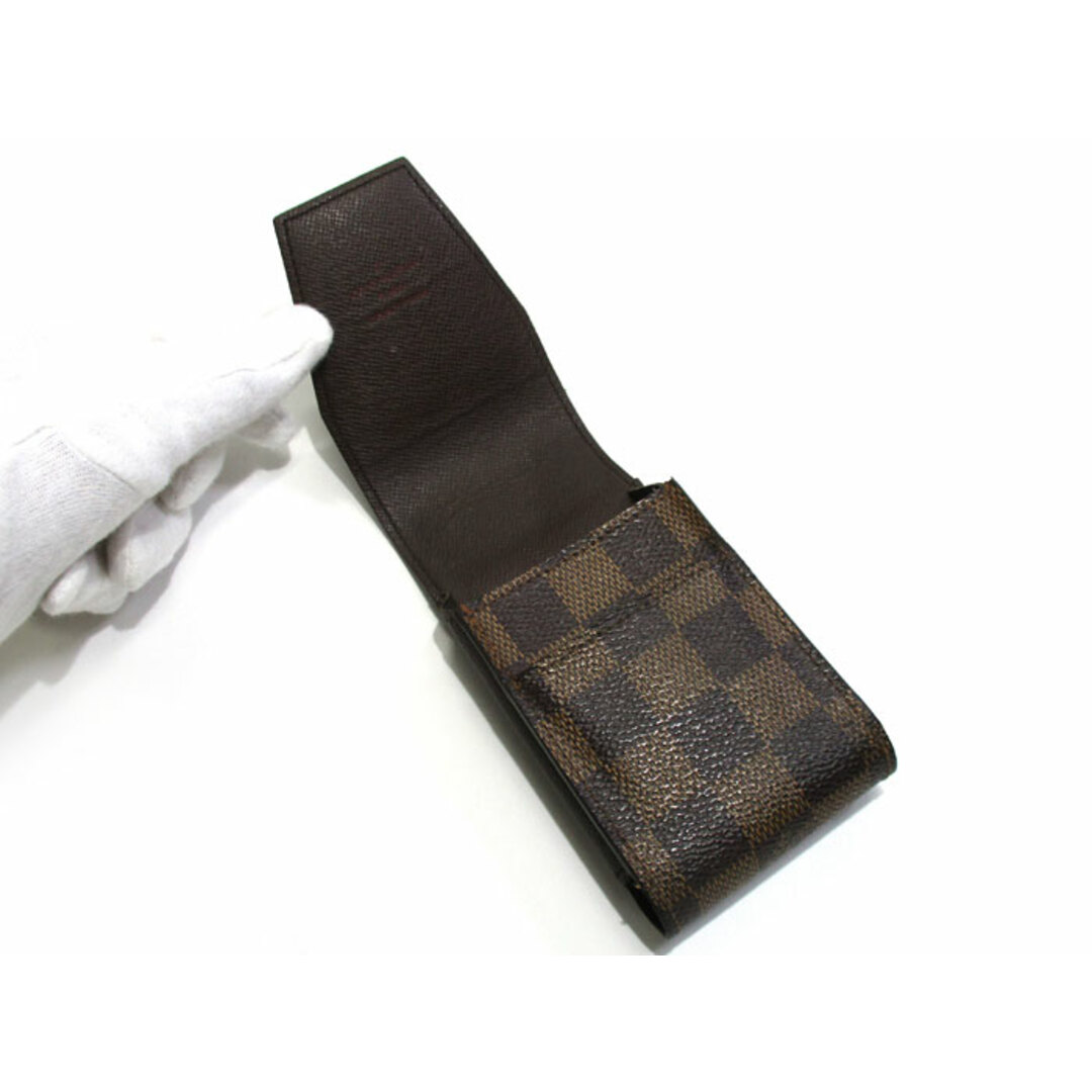 LOUIS VUITTON(ルイヴィトン)のLOUIS VUITTON エテュイ シガレット タバコケース ダミエ エベヌ メンズのファッション小物(タバコグッズ)の商品写真