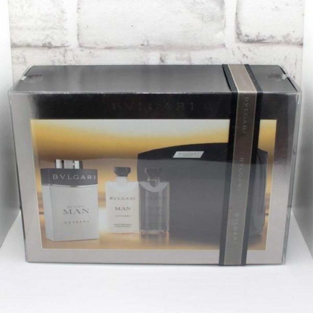 BVLGARI(ブルガリ)の新品 ブルガリ マン エクストレーム 100ml コフレセット コスメ/美容の香水(香水(男性用))の商品写真