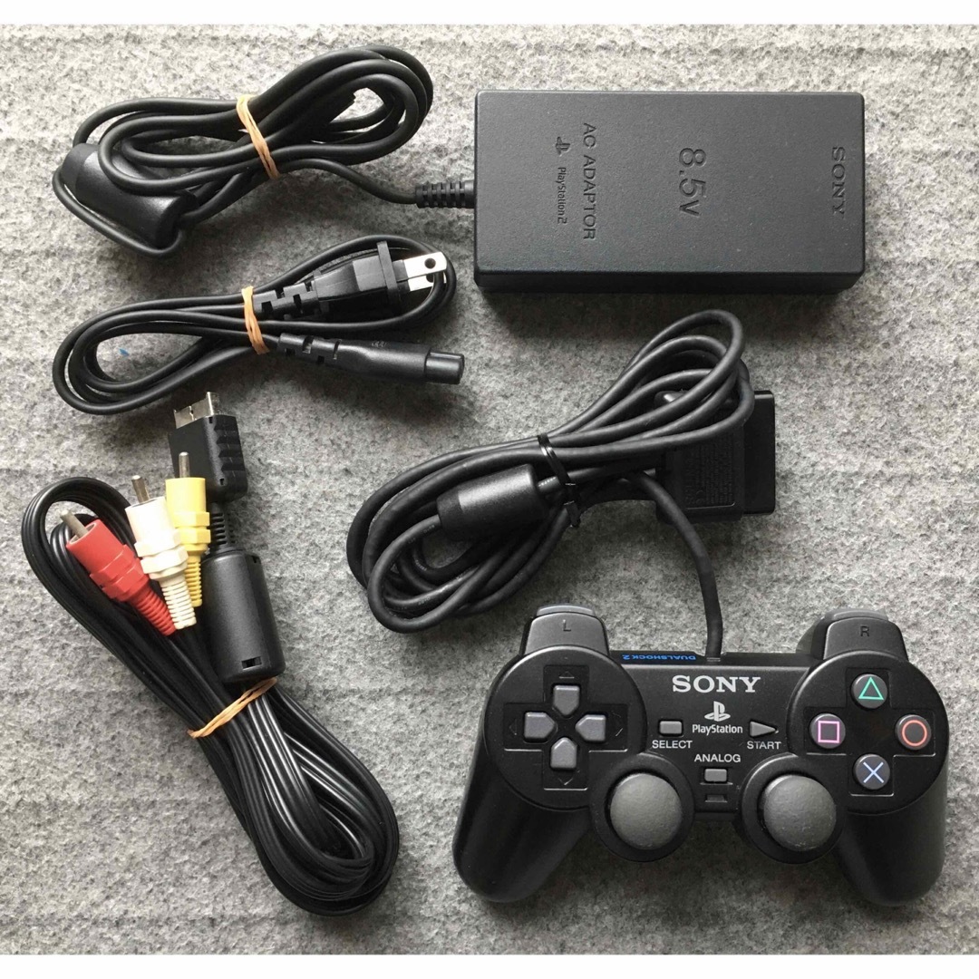 PS2本体と付属品