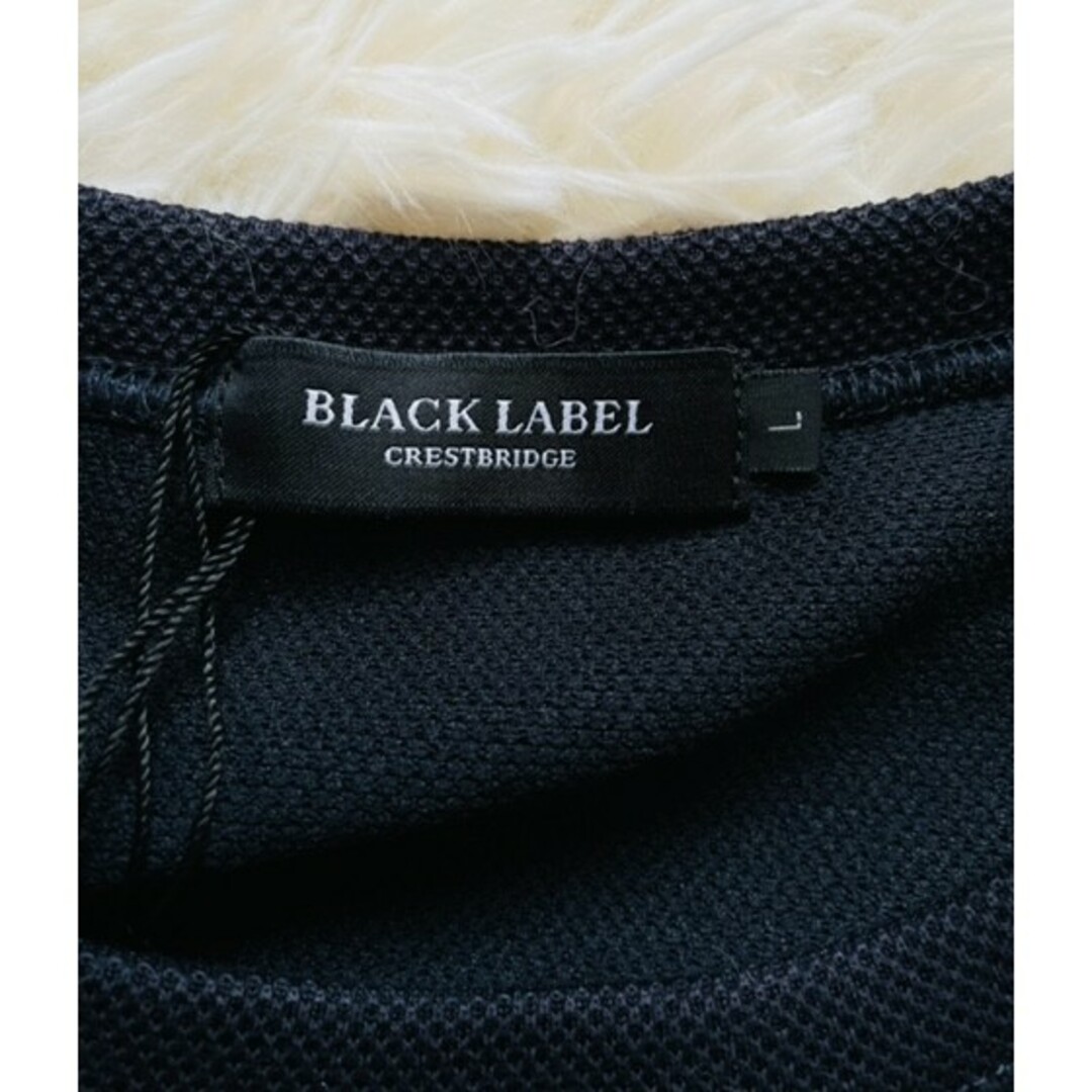 BLACK LABEL CRESTBRIDGE(ブラックレーベルクレストブリッジ)の【まりまり様】新品　長袖カットソー　ネイビーL メンズのトップス(Tシャツ/カットソー(七分/長袖))の商品写真