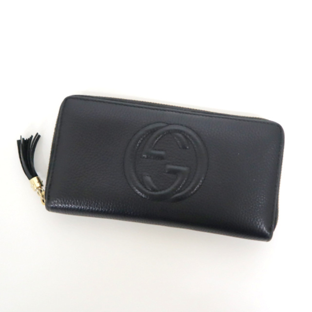 く日はお得 【GUCCI】グッチ ラウンドファスナー長財布 インター