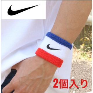 ナイキ(NIKE)のNIKE ナイキ　リストバンド 汗止め　バスケット　バスケ　テニス　E (バングル/リストバンド)