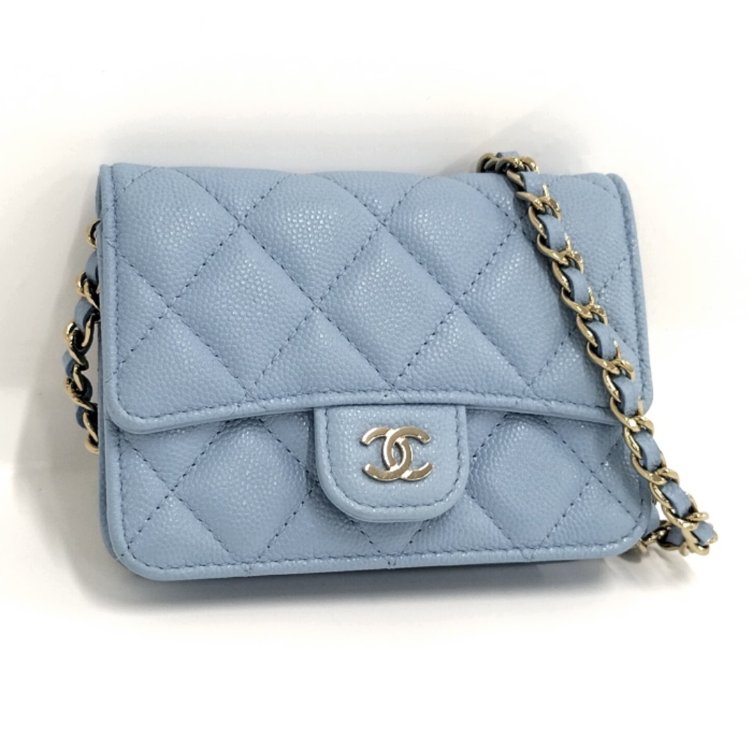 CHANEL - CHANEL マトラッセ ミニチェーンショルダーバッグ ココマーク CHANEL - CHANEL マトラッセ ミニチェーンショルダーバッグ ココマーク