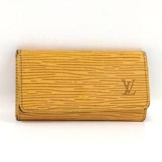 ルイヴィトン(LOUIS VUITTON)のLOUIS VUITTON 4連キーケース ミュルティクレ4 エピ イエロー(キーケース)