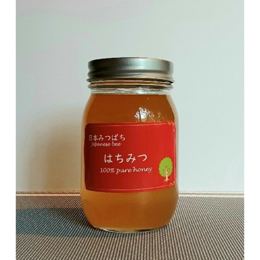 ◇日本みつばち◇日本蜜蜂◇ニホンミツバチ◇国産天然蜂蜜◇はちみつ◇550g◇