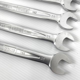 トネ(TONE) 切替式ラチェットめがねレンチ 21mm 5本セットの通販 by