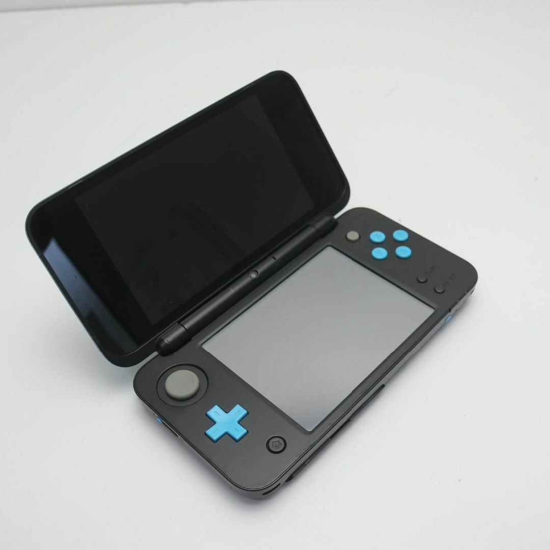 良品 NEWニンテンドー2DS LL ブラック×ターコイズ