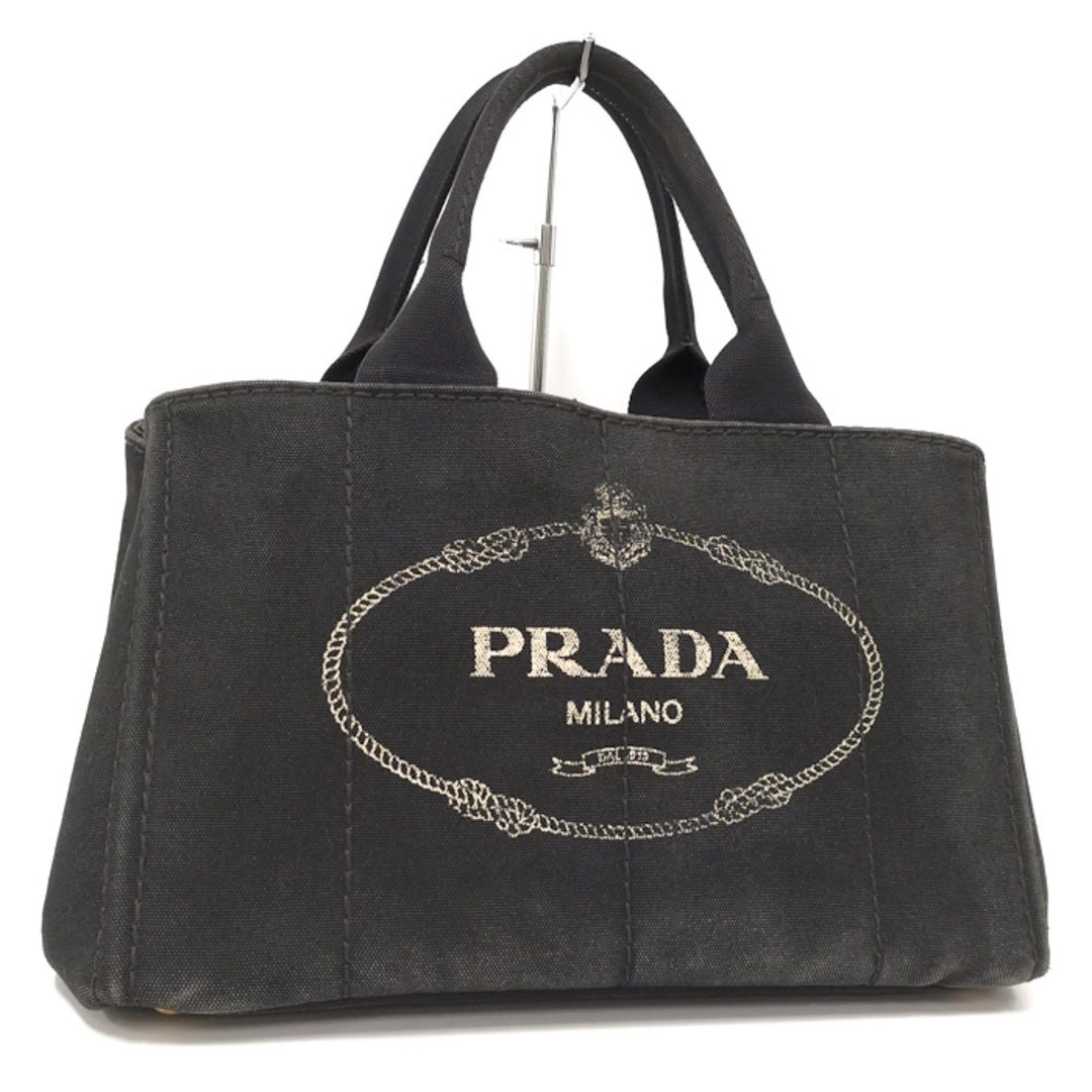 PRADA カナパトート トートバッグ キャンバス ブラック BN1877キャンバスサイズ