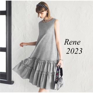 ルネ(René)のRene♡ 2023年 オンライン限定ティアードワンピース(ひざ丈ワンピース)