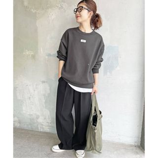 ⚫︎定価11000円今季美品◇Spick and Span バックロゴスウェット ...