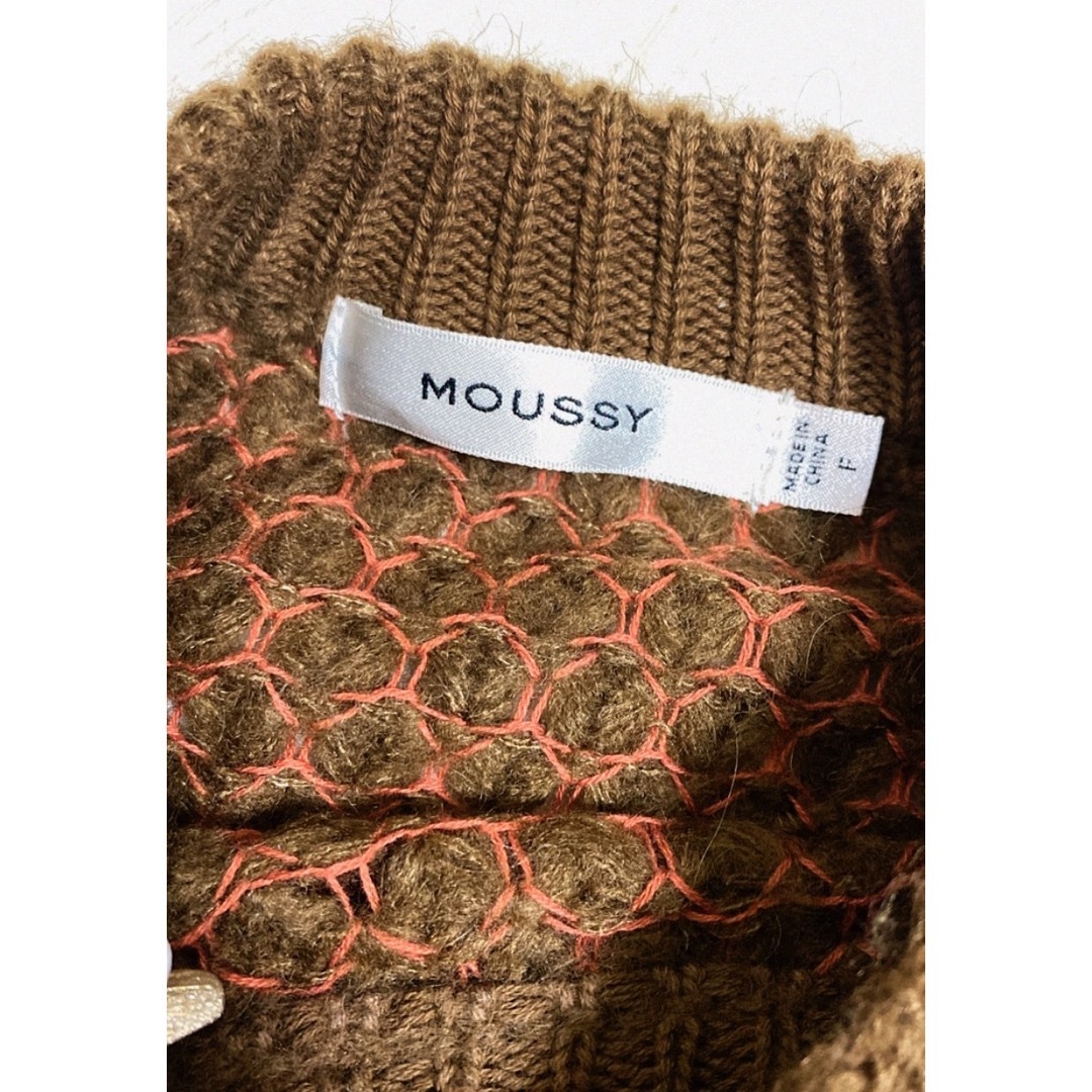 moussy(マウジー)のmoussyニット レディースのトップス(ニット/セーター)の商品写真