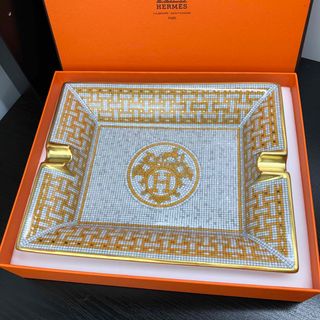 エルメス(Hermes)のHERMES モザイク　ヴァンキャトル　灰皿　(食器)