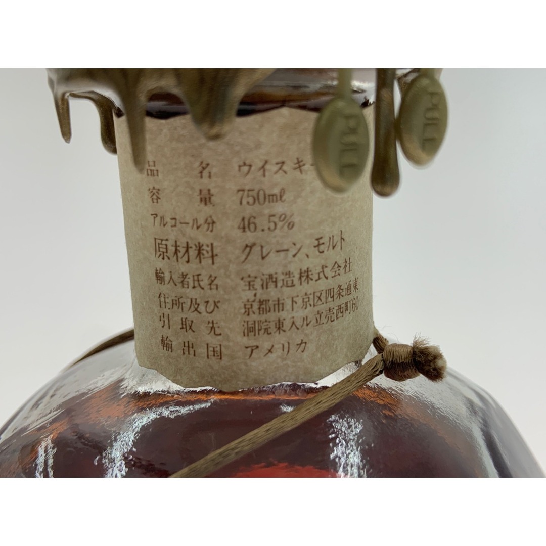 〇〇Blanton ブラントン オリジナル シングルバレル バーボンウイスキー 46.5度 750ml  未開栓 食品/飲料/酒の酒(ウイスキー)の商品写真