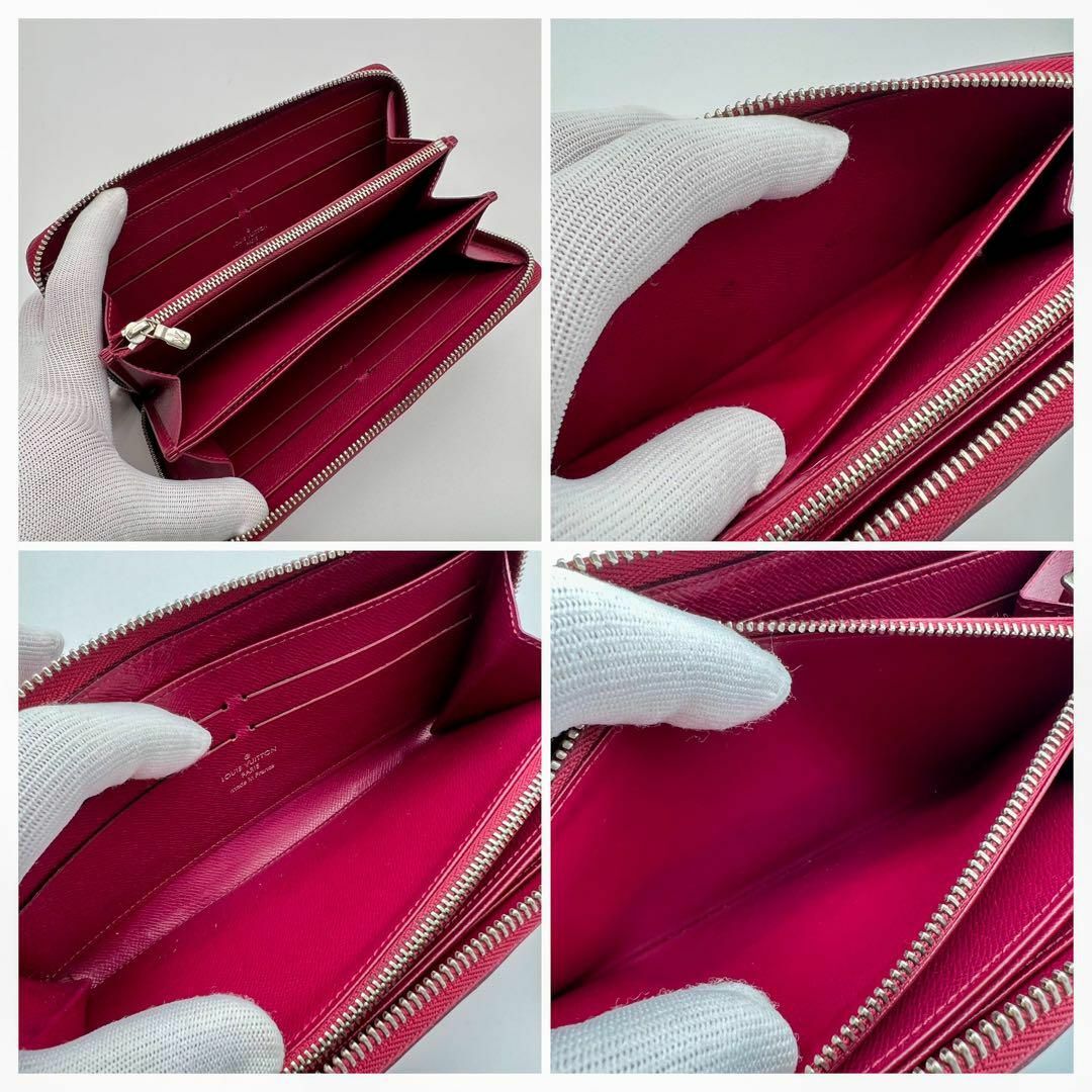 最終価格‼️【極美品】ルイヴィトン ジッピーウォレット 長財布 エピ フューシャ