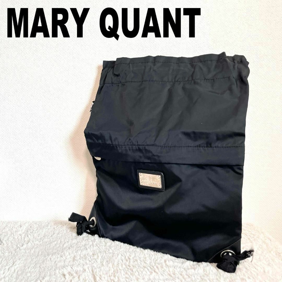 美品✨MARY QUANT マリークワント セミショルダーバッグ/トートバッグ黒 | フリマアプリ ラクマ