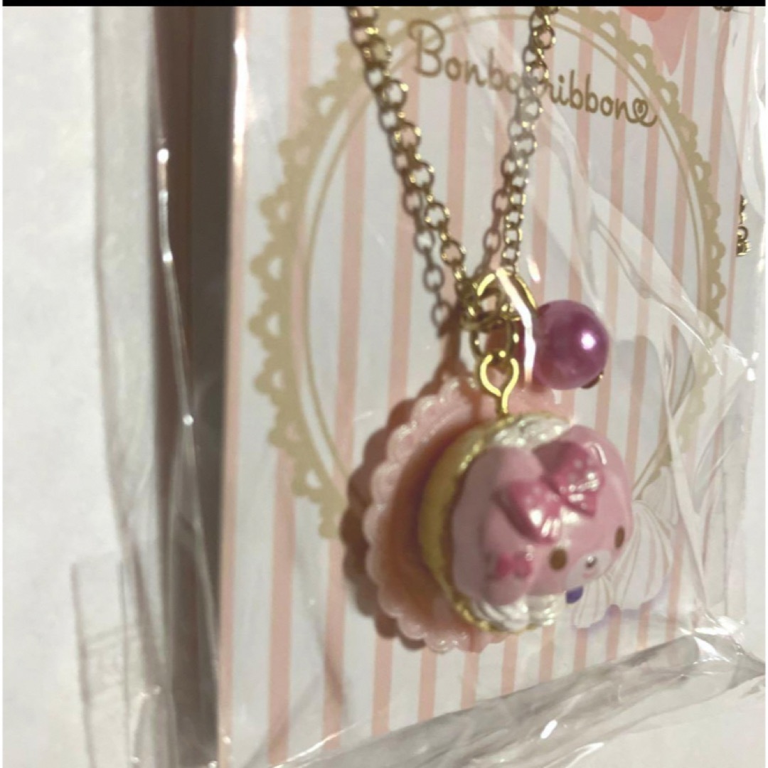 サンリオ(サンリオ)のレア♡新品♡サンリオ♡ぼんぼんりぼんスイーツ♡ネックレス レディースのアクセサリー(ネックレス)の商品写真