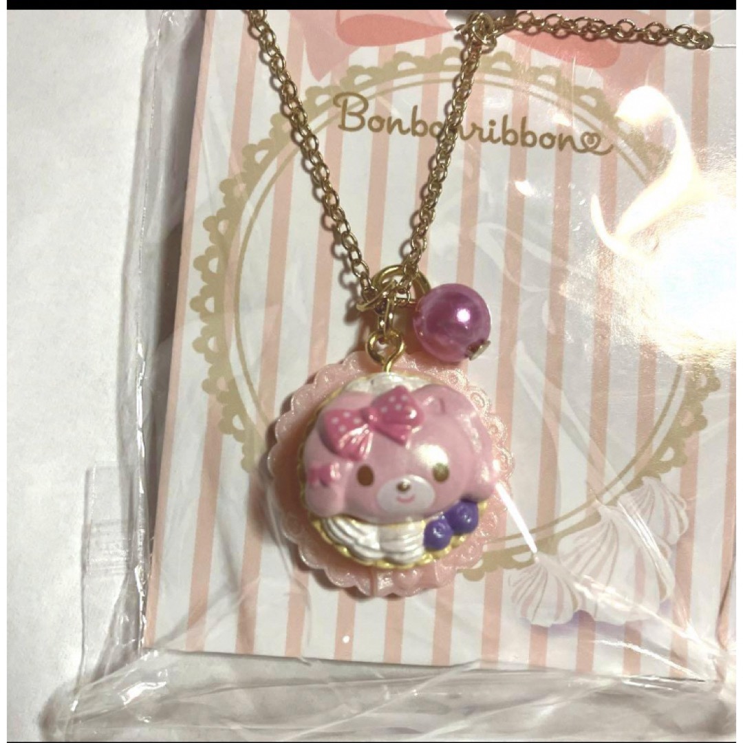 サンリオ(サンリオ)のレア♡新品♡サンリオ♡ぼんぼんりぼんスイーツ♡ネックレス レディースのアクセサリー(ネックレス)の商品写真