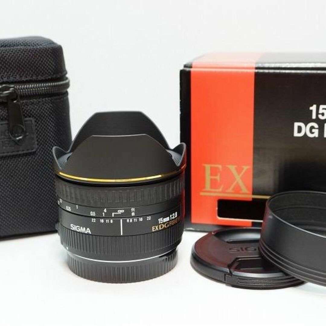 SIGMA - □キャノン用 魚眼 SIGMA 15mm F2.8 EX DG FISHEYEの通販 by ...