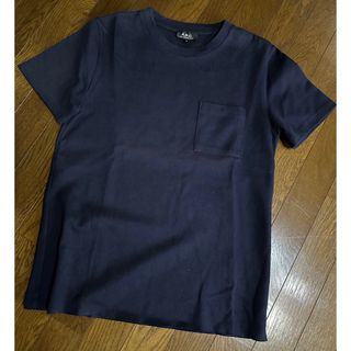 アーペーセー(A.P.C)のAPC 無地 Tシャツ 濃紺(Tシャツ/カットソー(半袖/袖なし))