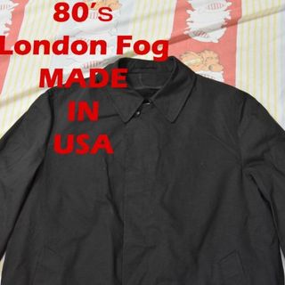 ロンドンフォグ(LONDONFOG)のロンドンフォグ 80s コート 13191c USA製 脱着式ライナー付 00(ステンカラーコート)