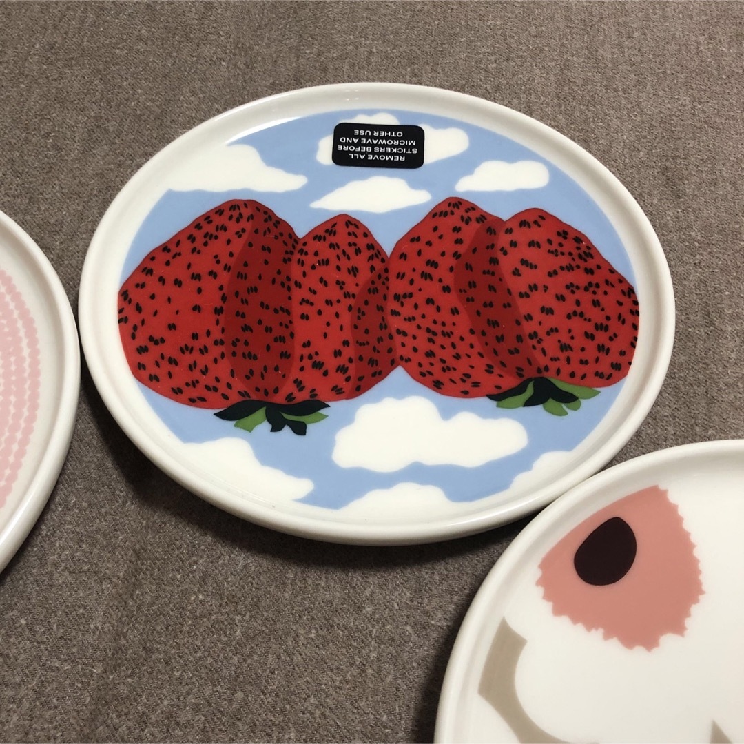 マリメッコ【plate 13.5 cm】marimekko・プレート5枚セット