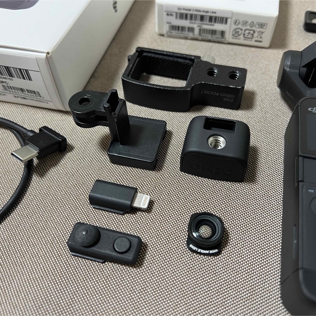 DJI OSMO POCKET2 + ワイドレンズ２種 + おまけ-