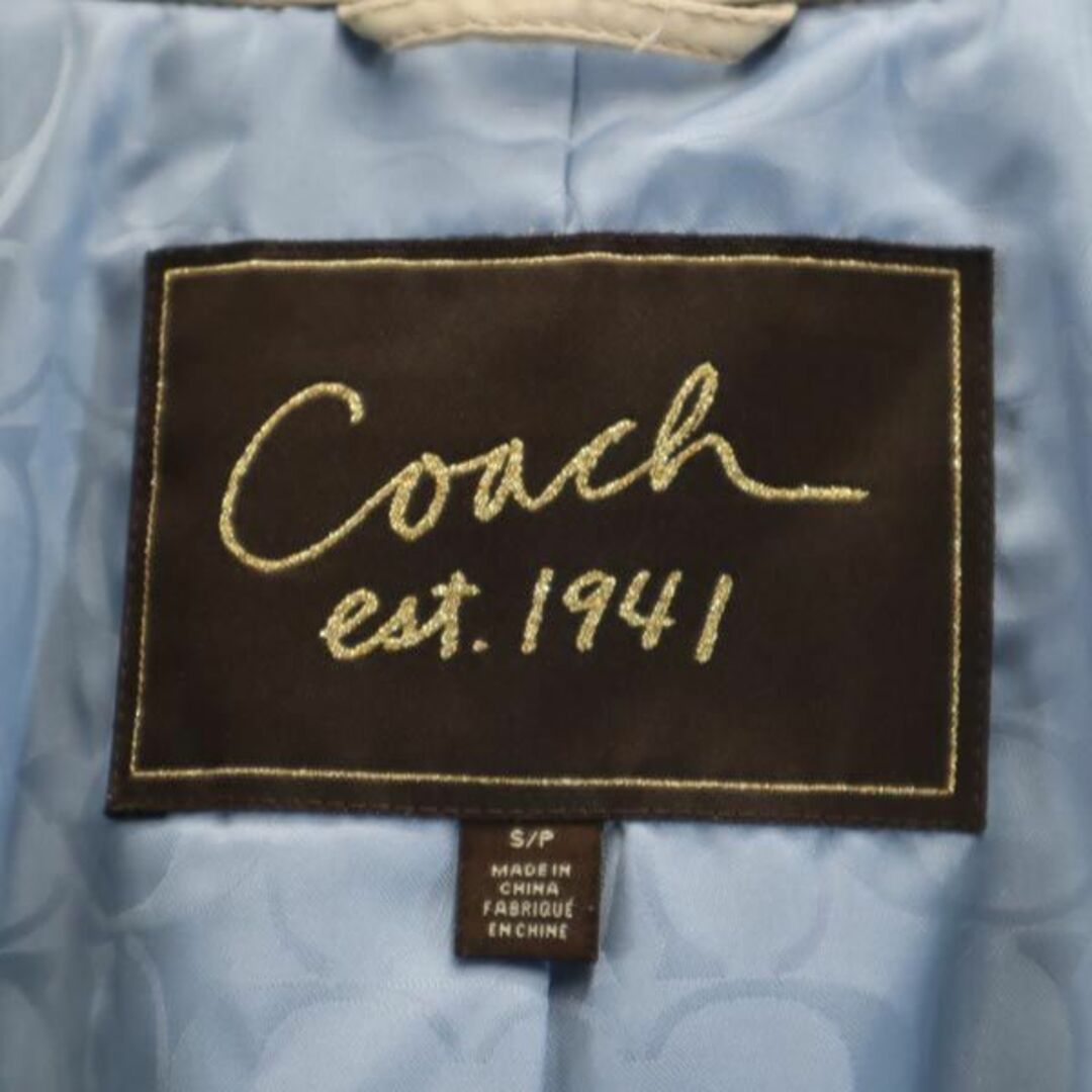 コーチ RN132154 トレンチコート S/P ベージュ COACH レディース   【231014】