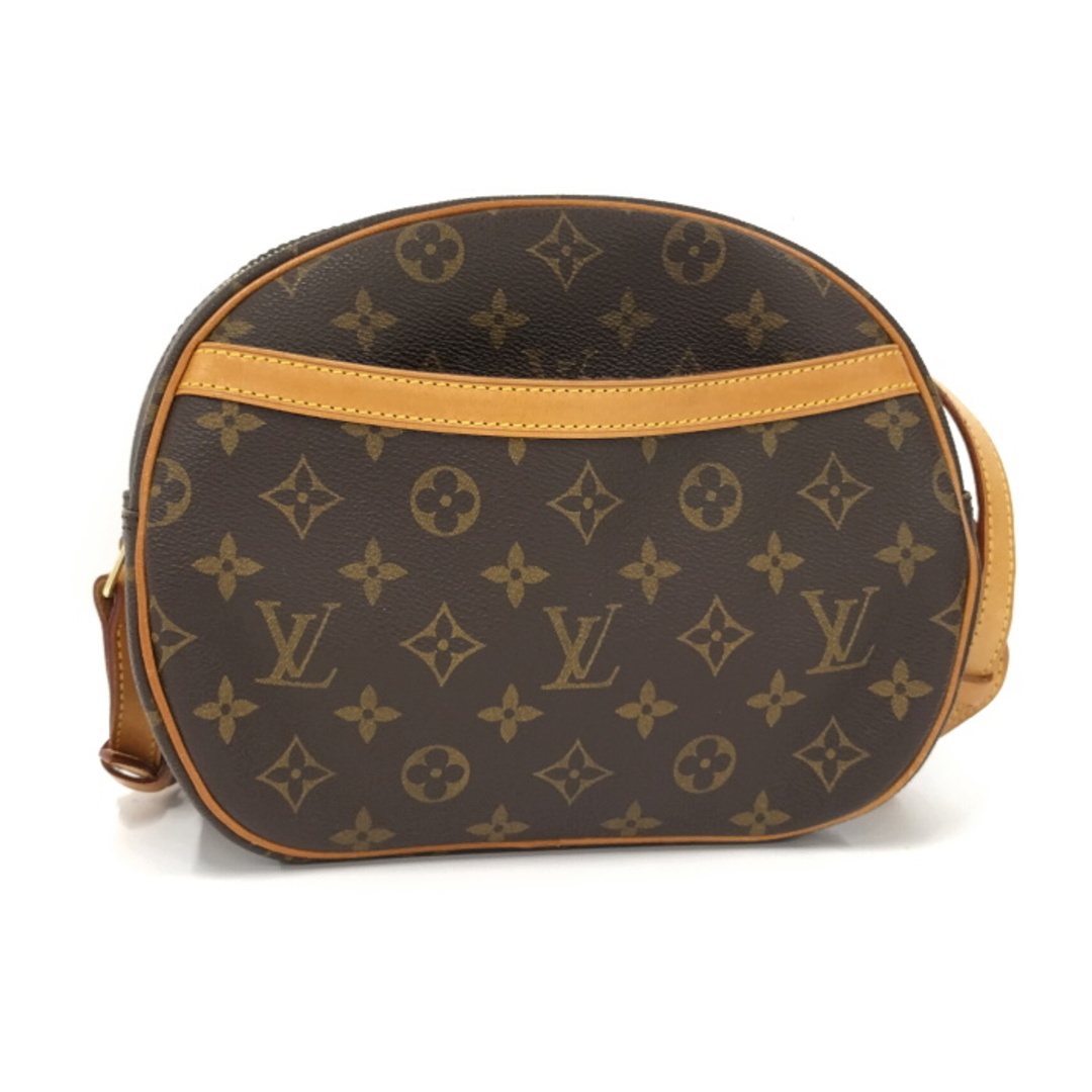 オープンポケット×1内側LOUIS VUITTON ブロワ ショルダーバッグ モノグラム M51221