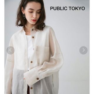 PUBLIC TOKYO - 22AW 完売品 オーバーヨークロングチェスターコートの