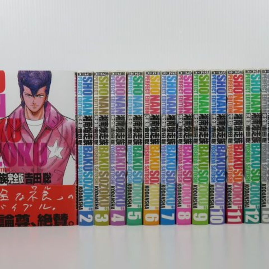 湘南爆走族　完全版　1〜12と14巻