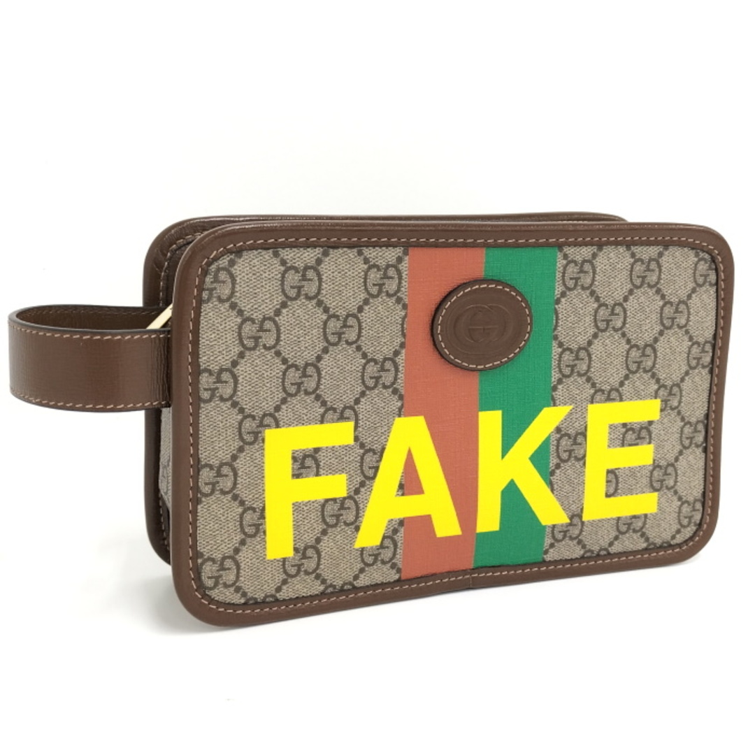 Gucci - GUCCI セカンドバッグ クラッチバッグ GGスプリーム PVC