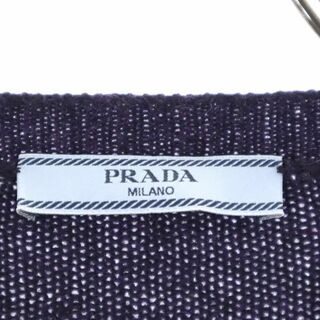 【PRADA】プラダ 新品タグ付き カーディガン ウール 42 ブラック
