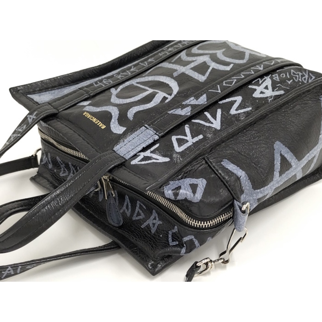 BALENCIAGA - BALENCIAGA バザール ショッパー XS グラフィティ BALENCIAGA - BALENCIAGA バザール ショッパー XS グラフィティ