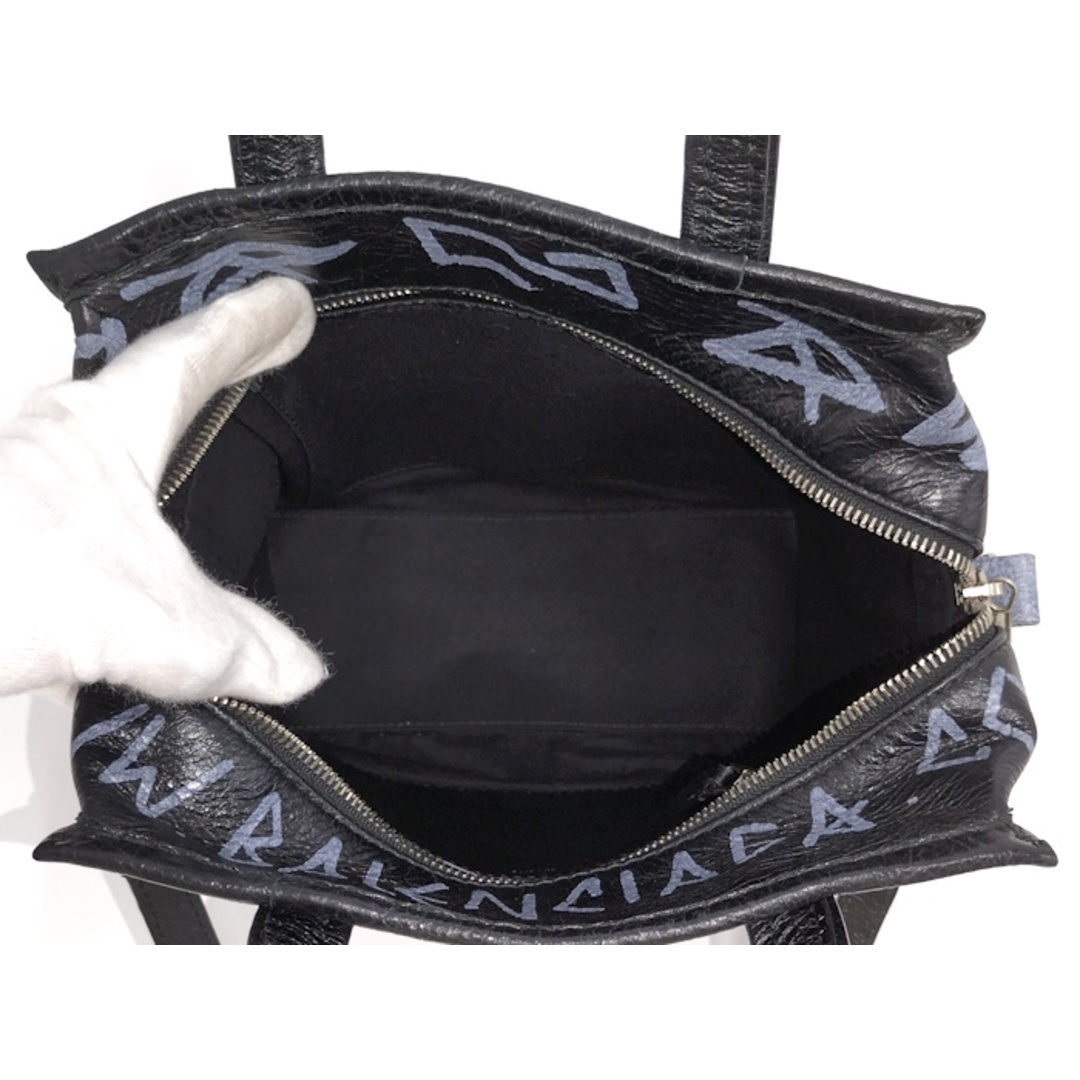 BALENCIAGA - BALENCIAGA バザール ショッパー XS グラフィティ BALENCIAGA - BALENCIAGA バザール ショッパー XS グラフィティ