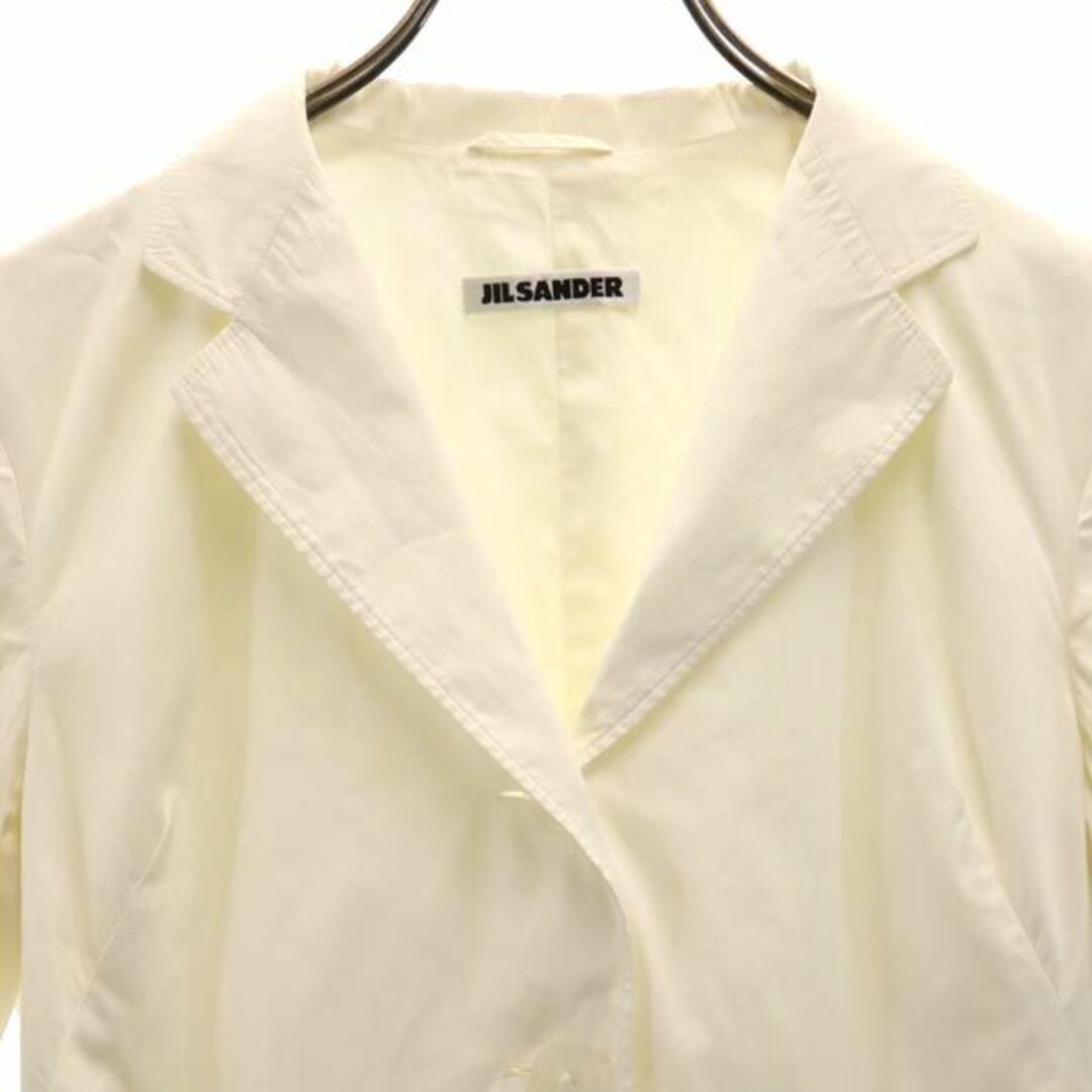 JIL SANDER  アンゴラ混　フーデッドコート　ブラック　ジルサンダー