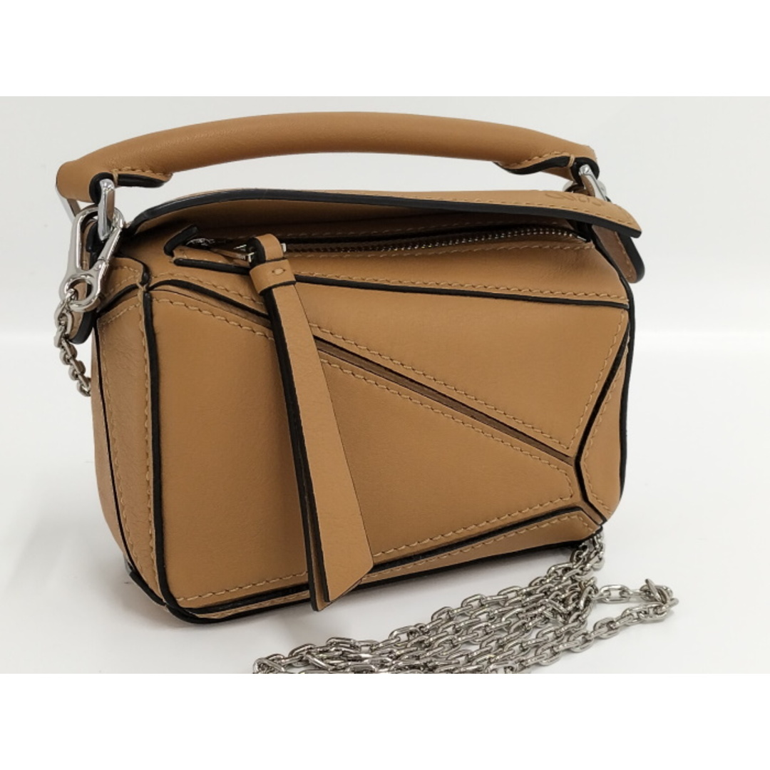 LOEWE - LOEWE ロエベ パズルバッグ ナノ チェーン ショルダー LOEWE - LOEWE ロエベ パズルバッグ ナノ チェーン ショルダー