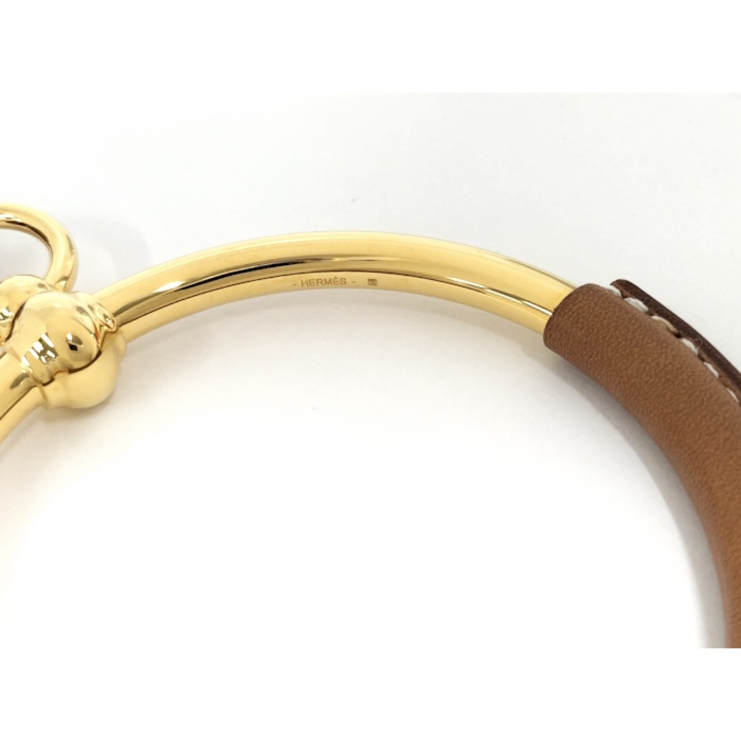 Hermes - HERMES ネックレス ループグラン スイフト レザー メッキ ...