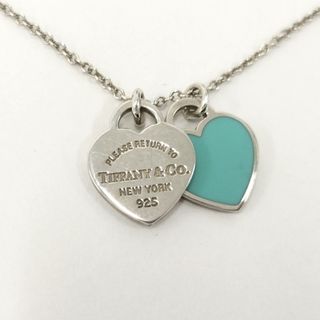 ティファニー(Tiffany & Co.)のTIFFANY & Co. リターントゥ ブルーハート ネックレス SV925(ネックレス)