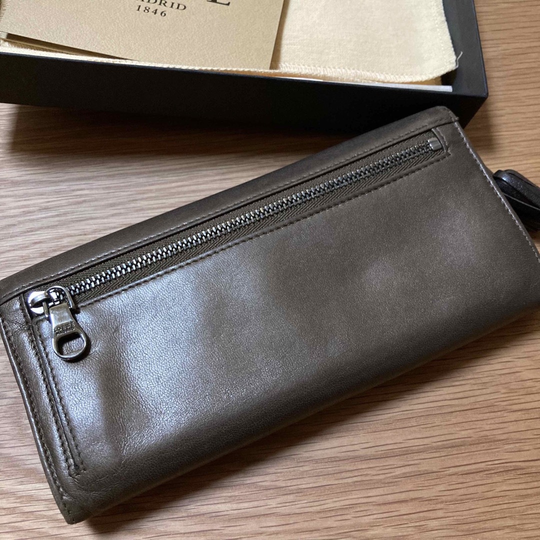 ロエベ LOEWE ラム ナッパレザー 長財布 アナグラム