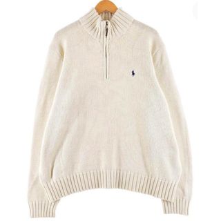 ポロラルフローレン(POLO RALPH LAUREN)の古着 Ralph Lauren ハーフジップ　ラルフローレン(ニット/セーター)