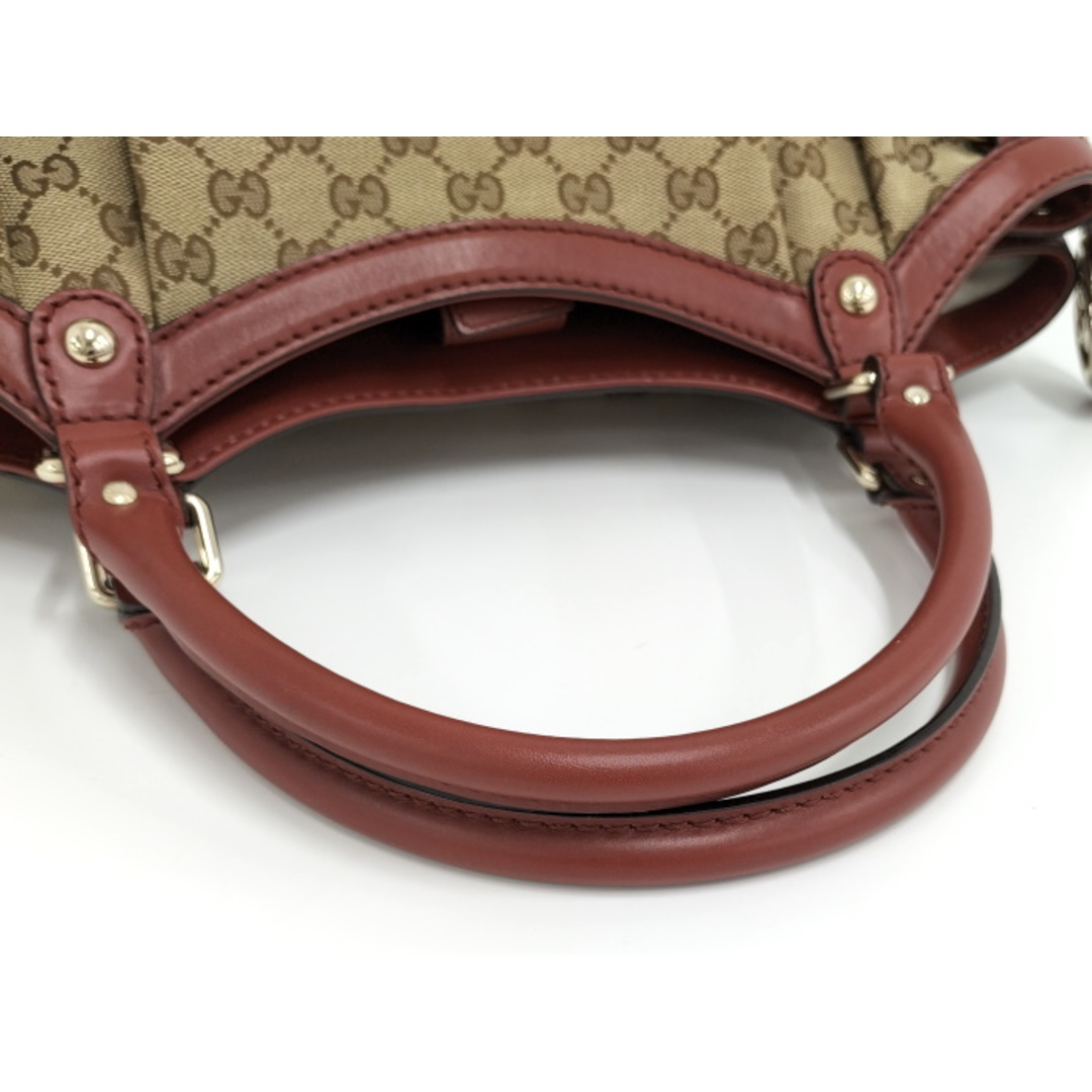 Gucci(グッチ)のGUCCI トートバッグ スーキー GGキャンバス ブラウン 211943 レディースのバッグ(トートバッグ)の商品写真