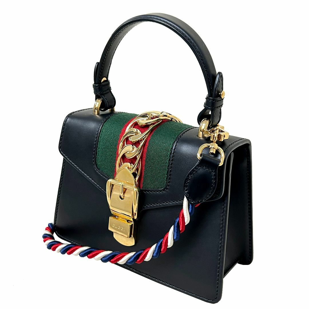 Gucci   グッチ バッグ シルヴィ ミニバッグ シェリー レザー ゴールド