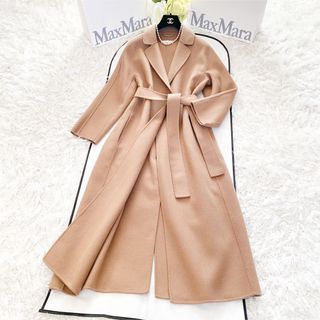 マックスマーラ(Max Mara)の★美品★マックスマーラMaxMara★クチートアマーノ ダブルフェイス コート★(ロングコート)