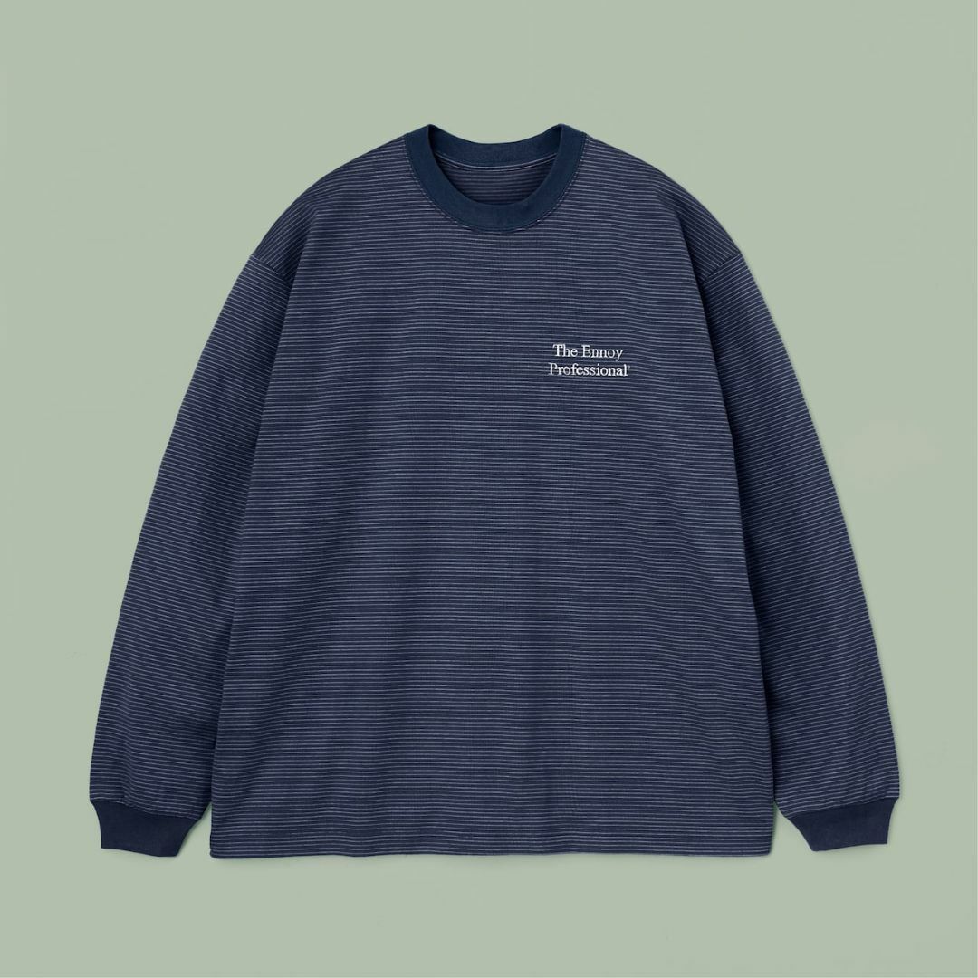 ENNOY L/S BORDER T-SHIRTS ボーダー ロンT sizeL Tシャツ ENNOY L/S BORDER T-SHIRTS ボーダー ロンT sizeL Tシャツ