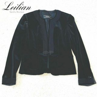 leilian - ˚✧₊ イタリア産 シープレザー ノーカラージップアップ