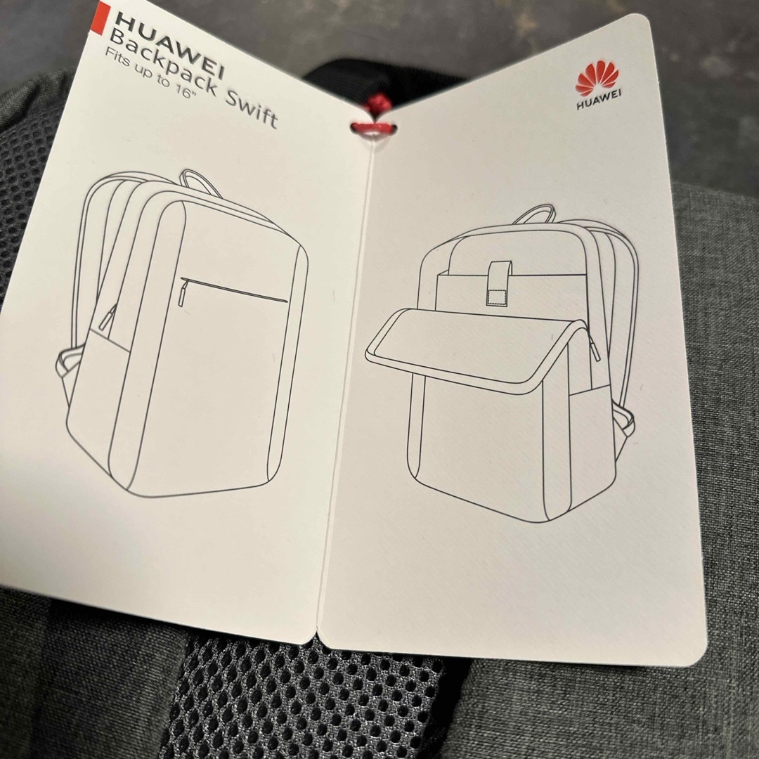 HUAWEI(ファーウェイ)のHUAWEI Backpack Swift 非売品　限定商品 メンズのバッグ(バッグパック/リュック)の商品写真