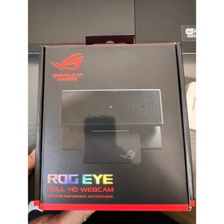 エイスース(ASUS)の【高性能ウェブカメラ】ASUS ROG EYE ほぼ新品(PC周辺機器)